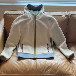 HOMAGE Cream and Gray Performance Jacket